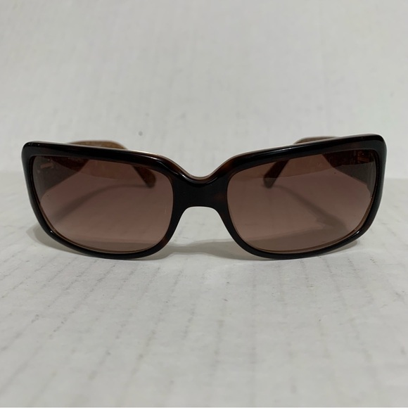 Coach Delphine dark Tortoise brown Sunglasses - Picture 1 of 8